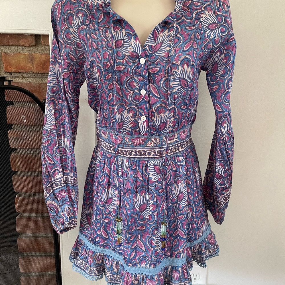 Bell by Alicia Bell printed mini dress NWT